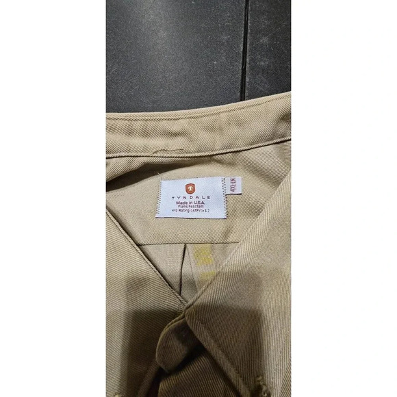 Tyndale FR Mens Shirt 4XL-LN Long Sleeve Button Up Flame Resistant USA Made NWOT - Picture 8 of 11